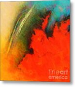 Fantasies In Space Series Painting. Chromatic Vibrations Metal Print