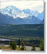 Chugach Mountains Metal Print