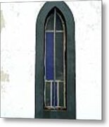 Church Window Metal Print