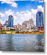 Cincinnati Skyline Photo Metal Print