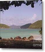 Cinnamon Bay Metal Print