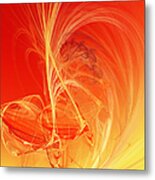 Citrus Infusion Metal Print