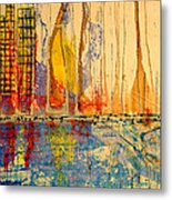 City By The Sea Metal Print