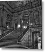 City Hall Grand Stairs Metal Print