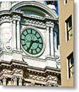 City Hall Tower Philadelphia Metal Print