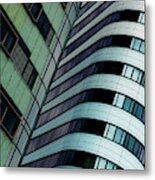 City Lines Metal Print