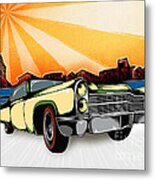 Classic Cars 10 Metal Print