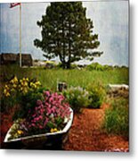 Classic New England Metal Print