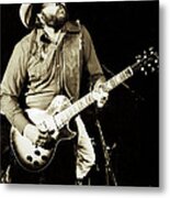 Classic Toy Caldwell Of The Marshall Tucker Band At The Cow Palace - New Years Concert Metal Print