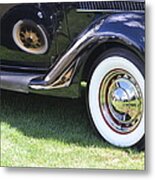 Classic Wheels Metal Print