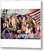 Cleveland...are You Ready Rock Out With Metal Print