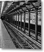 Clinging To A Train Of Thought Metal Print