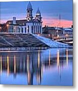 Clinton County Courthouse Extra Wide Panorama Metal Print