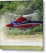 Close Landing Metal Print