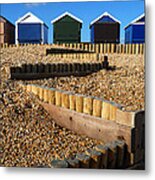 Closed For The Winter Metal Print