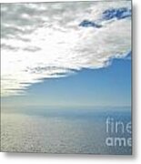 Clouds Over The Gulf Metal Print