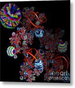 Clown Dna By Jammer Metal Print