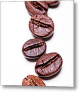 Coffee Beans Metal Print