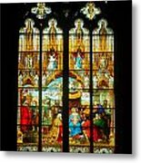 Cologne Cathedral Window 1 Metal Print