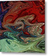 Color Fusion To The Ablution Of Delusions Metal Print