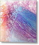 Color In Ice Series 138 Metal Print