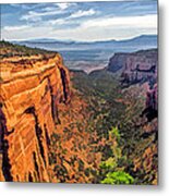 Colorado National Monument Red Canyon Panorama Metal Print