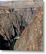 Colorado River From Plateau Point Metal Print