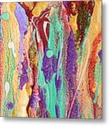 Colorful Abstract Falls Metal Print