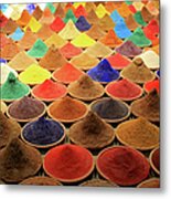 Colors From India Metal Print