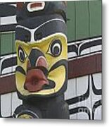 Colourful Totem Metal Print