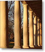 Columns At The University Of Virginia Metal Print