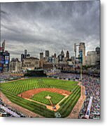 Comerica Park Home Of The Tigers Metal Print