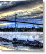 Connecting Bridge Metal Print