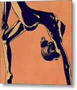 Contortionist Metal Print