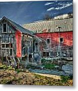 Conway Barn Metal Print