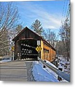 Coombs Covered Bridge Metal Print