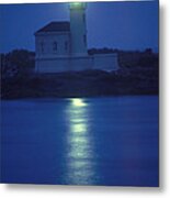 Coquille River Lighthouse Metal Print