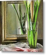 Courting Calla Metal Print