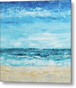 Crashing Waves Metal Print