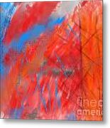 Crazy Vibrance Metal Print