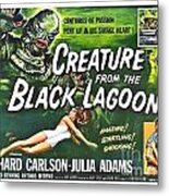 Creature From The Black Lagoon Metal Print