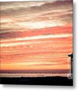 Crimson Skies Metal Print