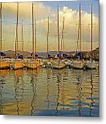 Croatian Sailboats Metal Print