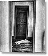 Crooked Door Metal Print