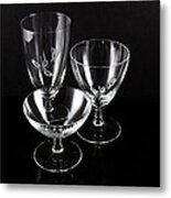 Crystal Reflection Metal Print