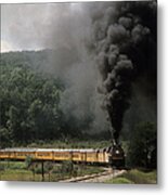 Chessie Steam Special At Lineboro Md Metal Print