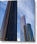 Cuatro Torres Business Area Metal Print