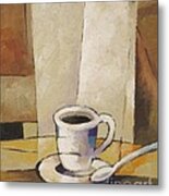 Cup Of Coffee Metal Print