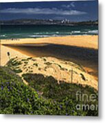 Curl Curl Beach Metal Print