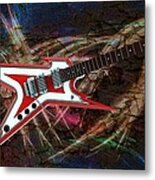 Custom Guitar Metal Print